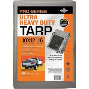 Lona ultra resistente de 10 x 12 pulgadas extra gruesa de
