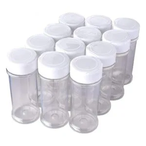 Paquete de 12 botellas de especias de plástico_2