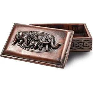 IYARA CRAFT Caja de almacenamiento de elefantes pequeños_2