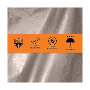 Lona ultra resistente de 10 x 12 pulgadas extra gruesa de