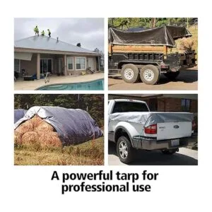 Lona ultra resistente de 10 x 12 pulgadas extra gruesa de