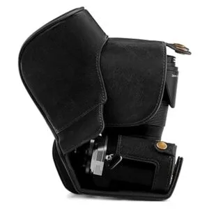 Megagear MG1862 Ever Ready Funda de piel auténtica para_3