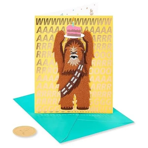 Papyrus Divertida tarjeta de cumpleaños de Star Wars_4