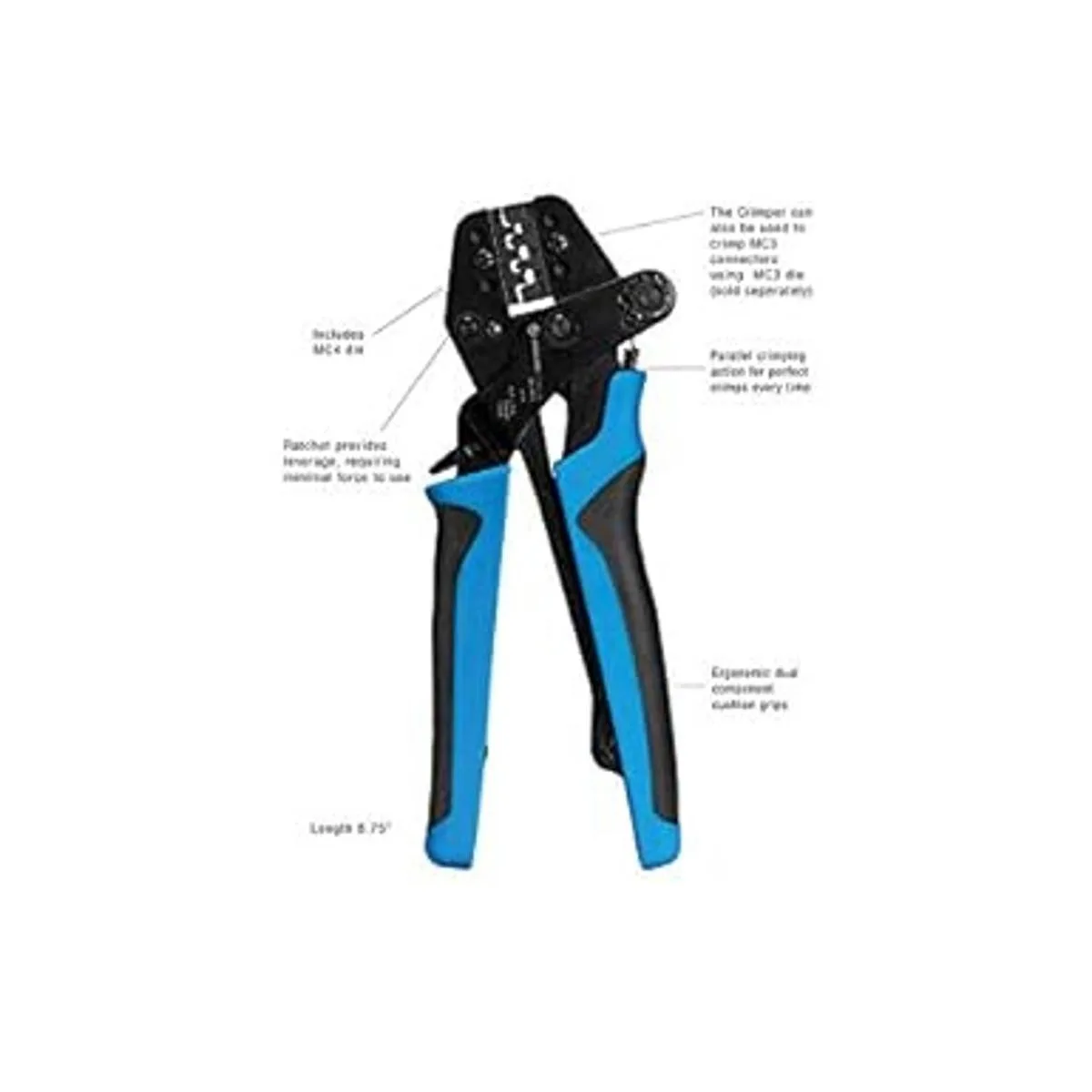 Jonard Tools SPCMC4 Crimpadora para panel solar MC4_2