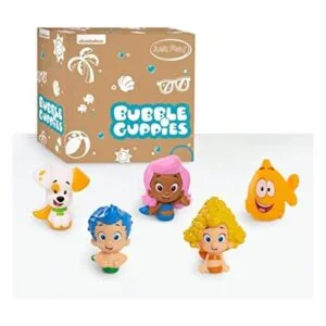Bubble Guppies Juego de juguetes de baño de 5 piezas_1
