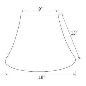 Aspen Creative 38001 Pantalla para lámpara de araña_6