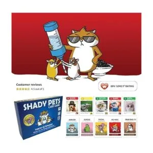 Shady Pets Juego de cartas Juegos de fiesta familiares_5