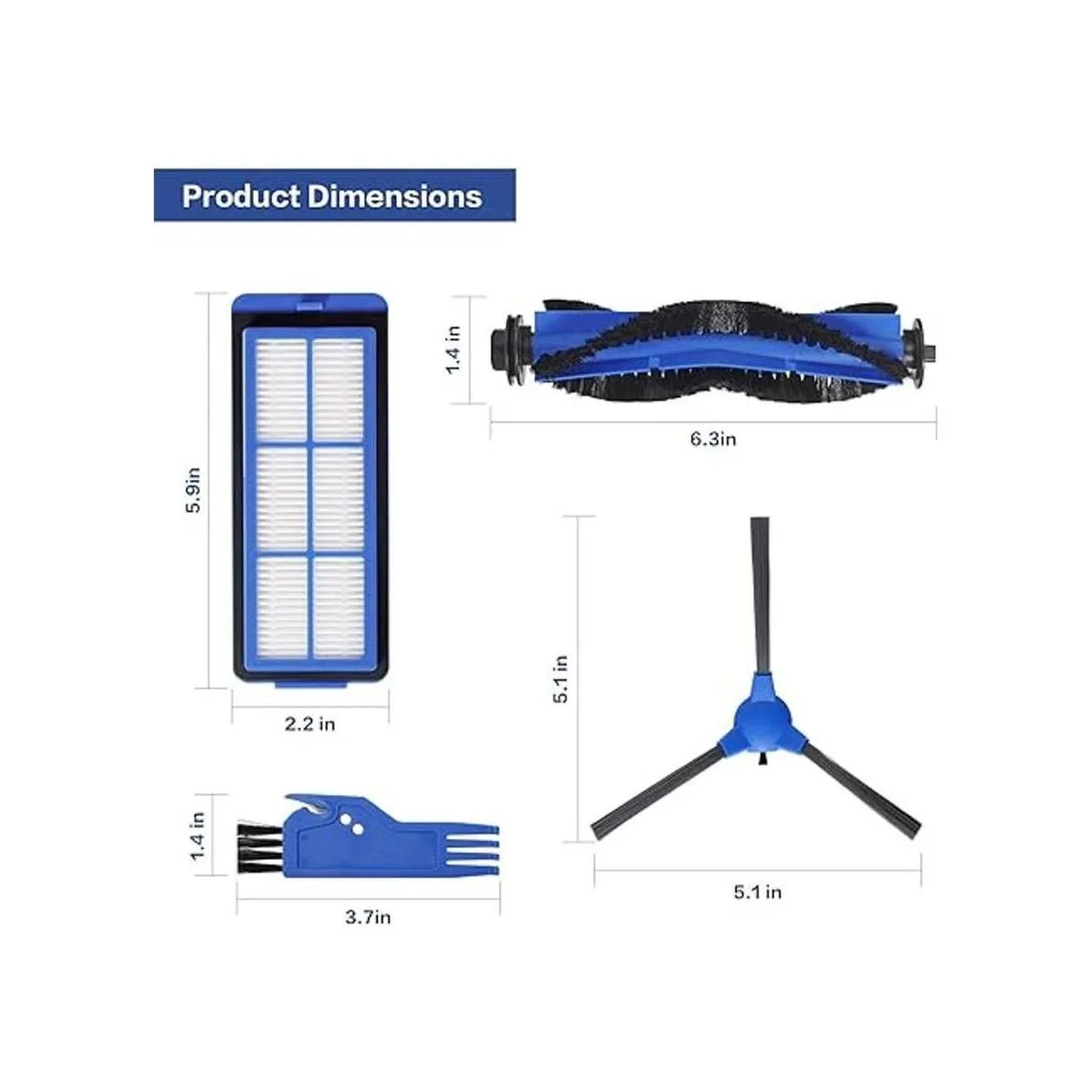 LesinaVac Pieza de repuesto para Eufy RoboVac 11S Max_2