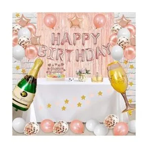 Fancy Partyshop Decoración de 44 cumpleaños Bandera y_3