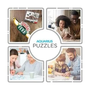 AQUARIUS Friends Central Perk Puzzle 600 piezas en forma_5