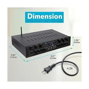 Sistema de amplificador de audio inalámbrico para el_2