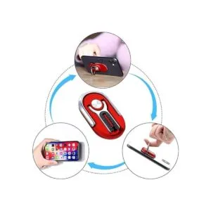 Soporte multiusos 3 en 1 para teléfono móvil con rotación_4