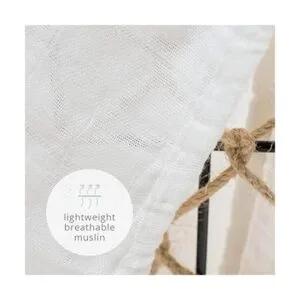 Lulujo Manta de bebé Manta de muselina 100 algodón más_6