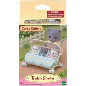 Calico Critters Cochecito triplete accesorio para bebés_2