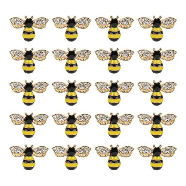 AUEAR Colgantes de aleación de abeja para manualidades_1