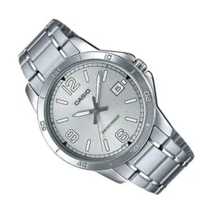 MTPV004D7B2 Reloj analógico de acero inoxidable con