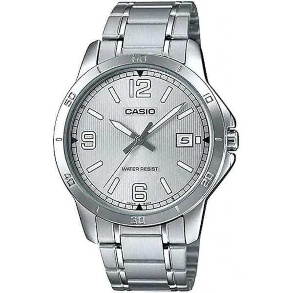 MTPV004D7B2 Reloj analógico de acero inoxidable con