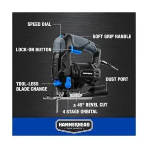 Hammerhead Sierra de calar de 4.8 amperios de 34 pulgadas