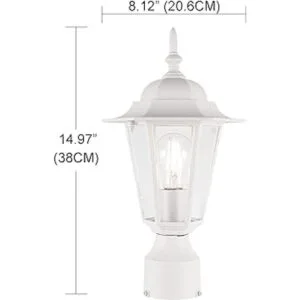 Gruenlich Accesorio de iluminación para poste exterior con_5