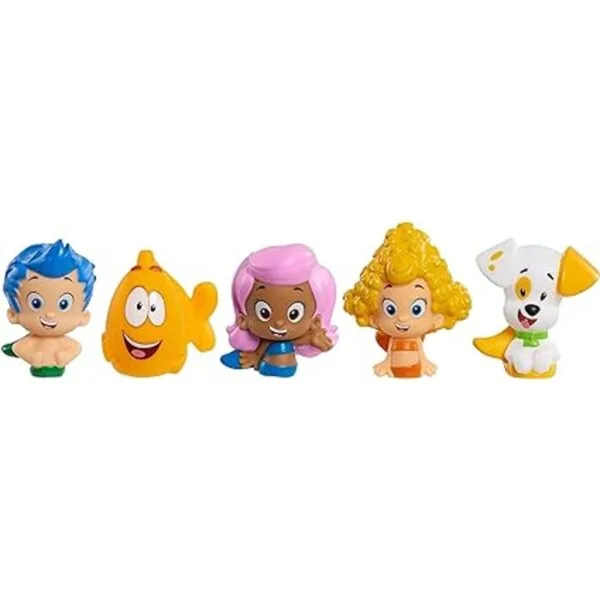Bubble Guppies Juego de juguetes de baño de 5 piezas_2