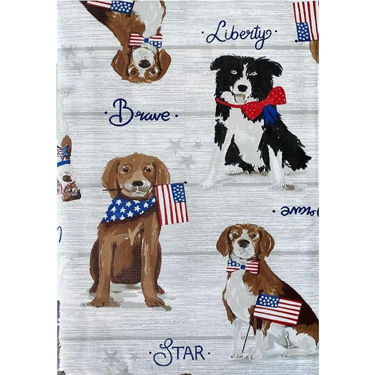 Mantel con reverso de franela de vinilo con diseño de_3