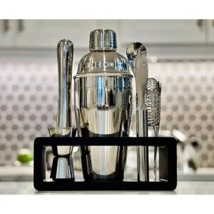 Highball Chaser Elite Juego de coctelera de 6 piezas