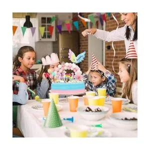 MOVINPE Decoración de pastel de unicornio escultura de_5