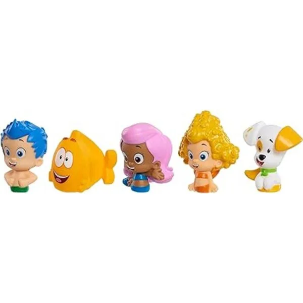 Bubble Guppies Juego de juguetes de baño de 5 piezas_4