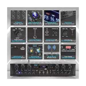 Sistema de amplificador de audio inalámbrico para el_3