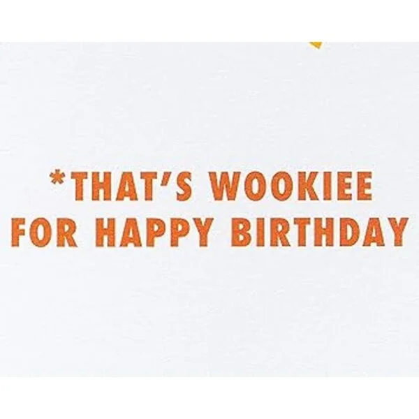 Papyrus Divertida tarjeta de cumpleaños de Star Wars_3