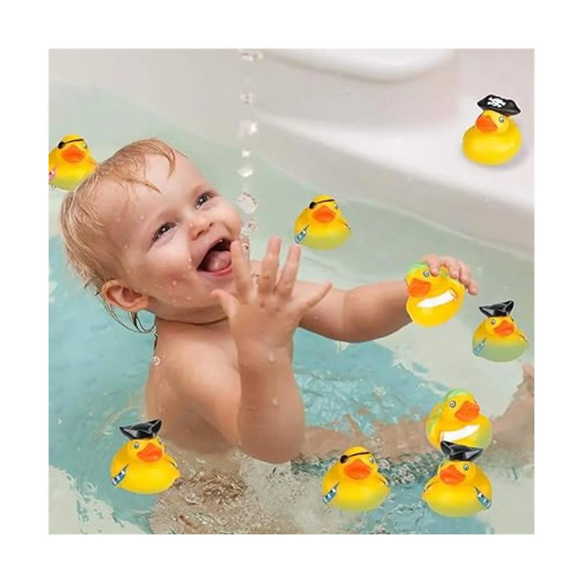 ArtCreativity Patos de goma pirata de 2 pulgadas paquete_4