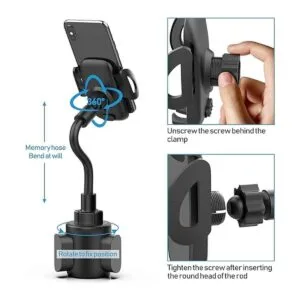 Bokilino Soporte de portavasos de auto Bokilino Soporte_5