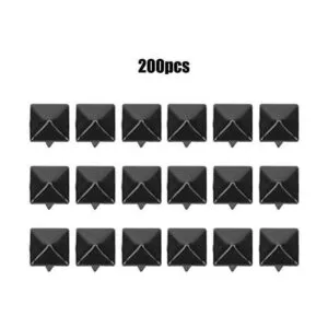 HEEPDD 200 remaches cuadrados 0.354 in cuadrados de