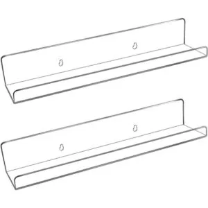 Estantes flotantes de acrílico para niños calcomanías