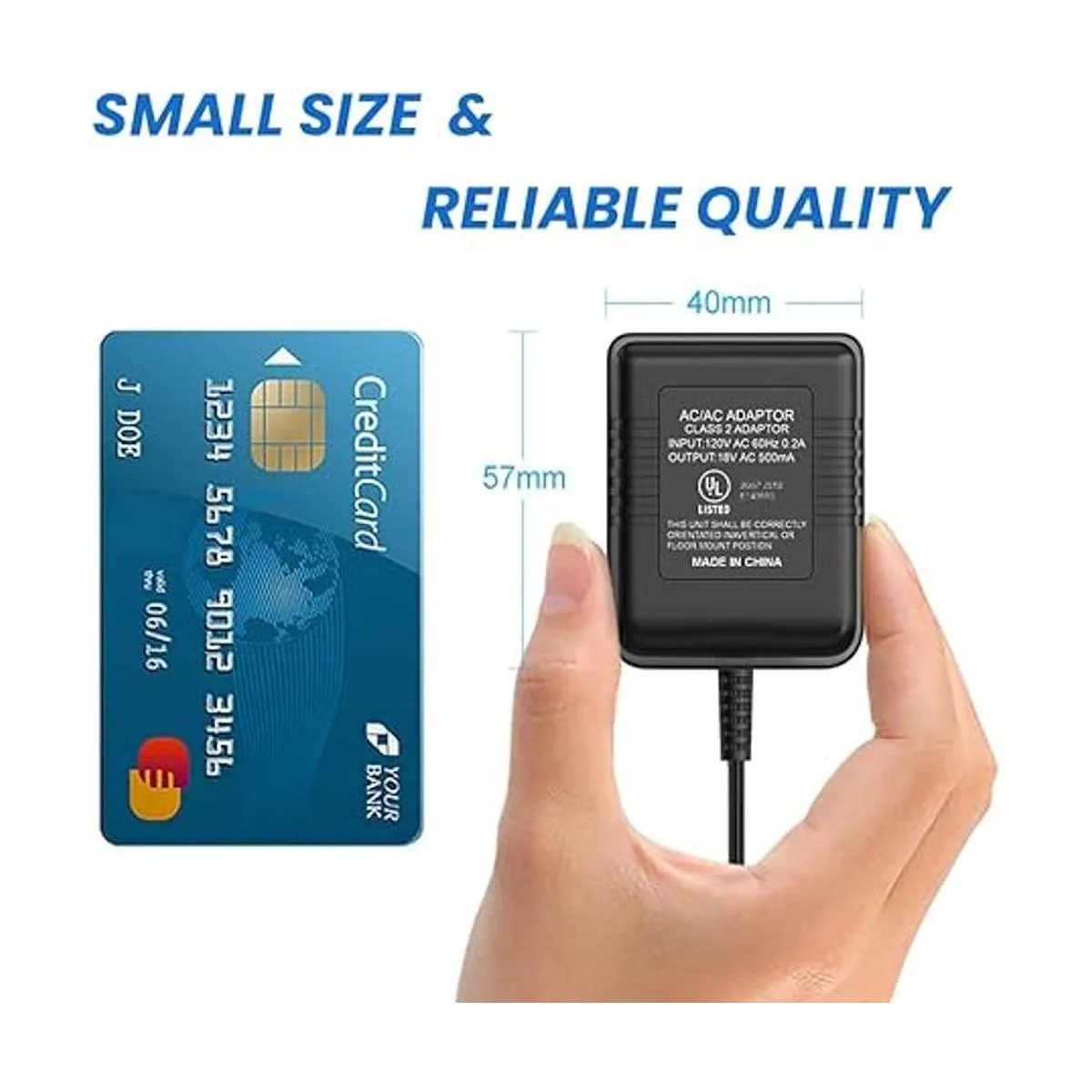 Adaptador de fuente de alimentación de timbre de video