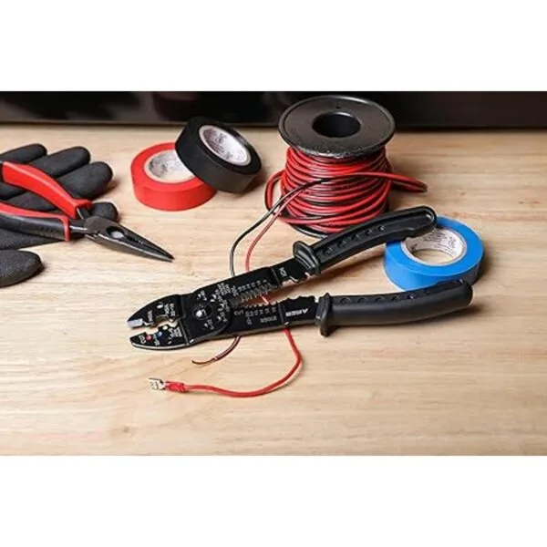 ARES 21002 Pelacables de 9 pulgadas crimpadora y