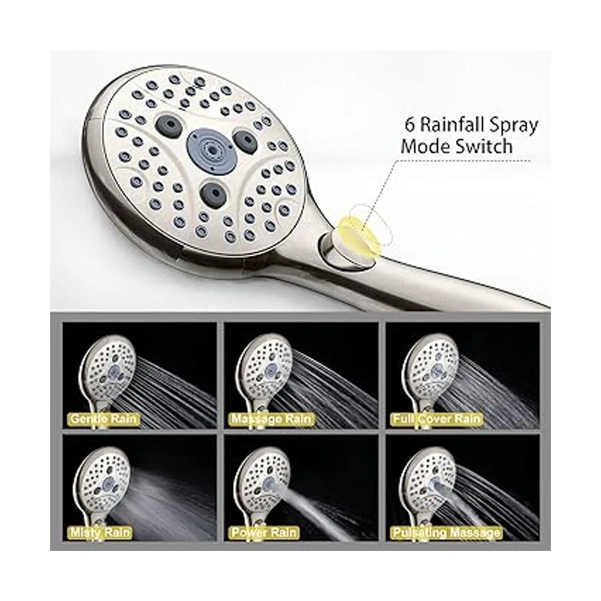 SunCleanse Sistema de regadera juego completo de grifo de_4
