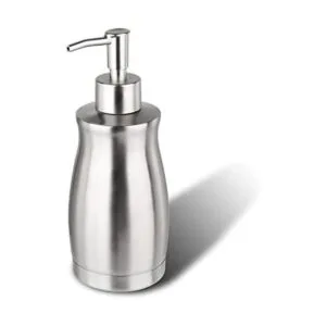 GLUBEE Dispensador de jabón botella única curvada de_1