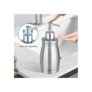 GLUBEE Dispensador de jabón botella única curvada de_4