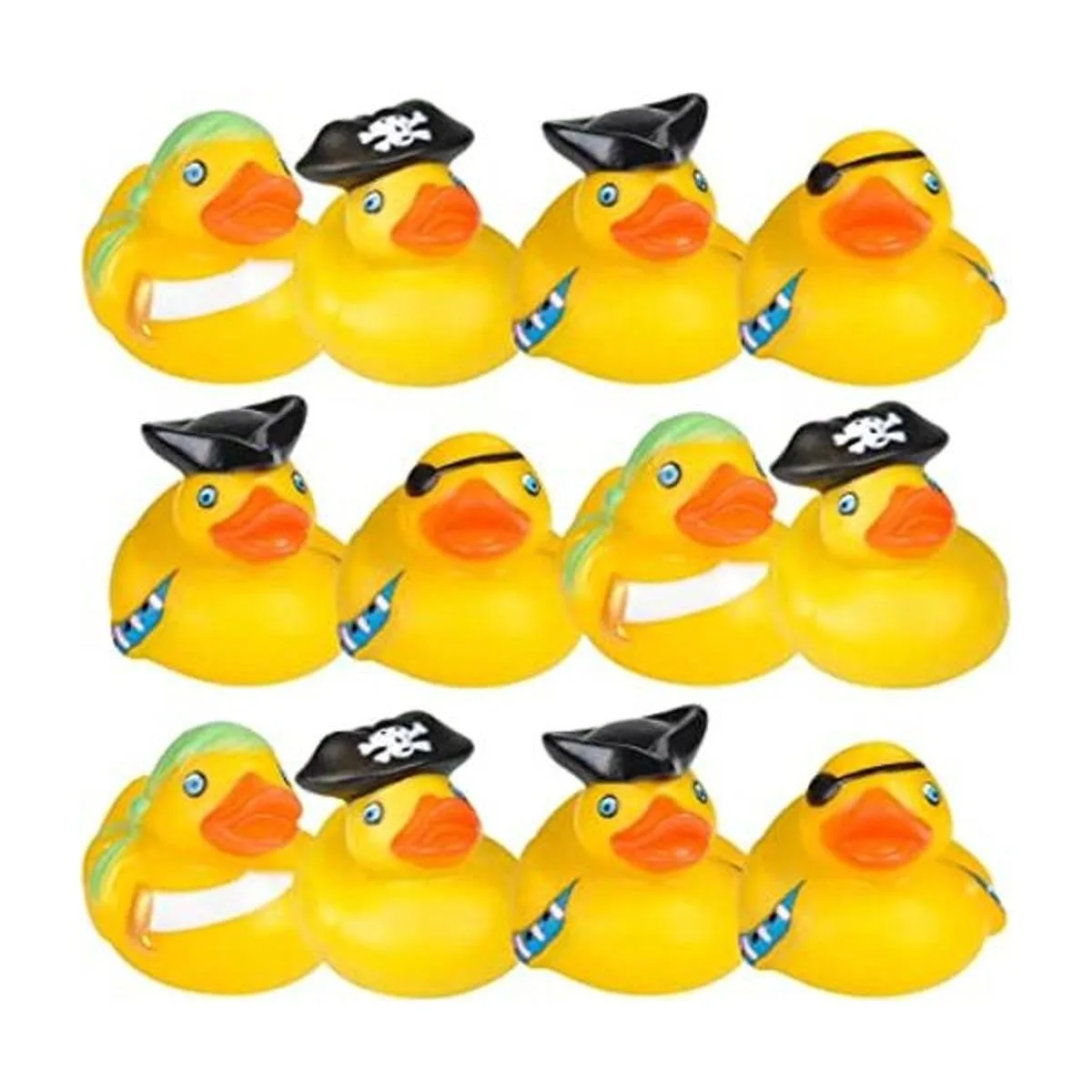 ArtCreativity Patos de goma pirata de 2 pulgadas paquete_1
