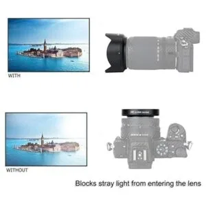 11 Parasol de lente de bayoneta para Nikon Z30 Z50 Z fc_3