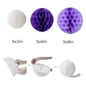 Daily Mall Pelotas de papel de 3.0 in 6.0 in 8.0 in_2