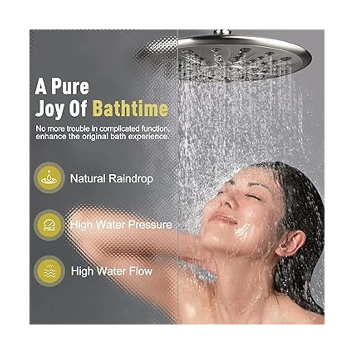 SunCleanse Sistema de regadera juego completo de grifo de_2