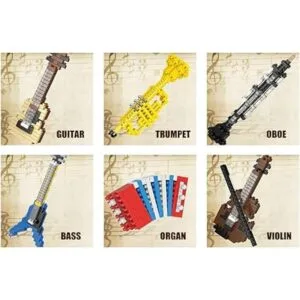 FUN LITTLE TOYS Juego de 12 cajas de mini bloques de_3