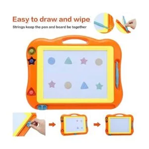 Tablero de dibujo magnético para niños y niñas tablero de_5