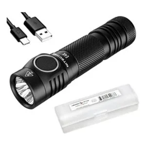 Nitecore E4K Linterna recargable compacta EDC de 4400_1