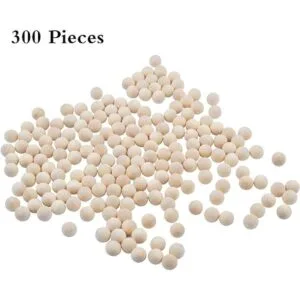 Jdesun 300 bolas de madera sin terminar mini bolas_2