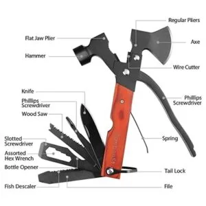 Accesorios de campamento multiherramienta mango de_2