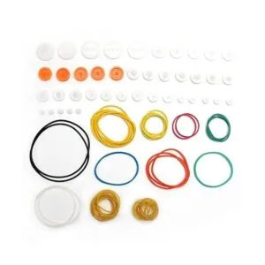 Fielect Juego de engranajes de plástico de 84 tipos_1