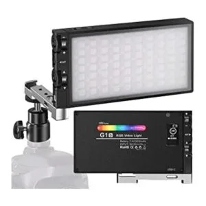 Luz de video RGB G1s batería recargable integrada de 12_1